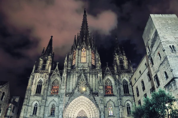 Katedralen i barcelona — Stockfoto