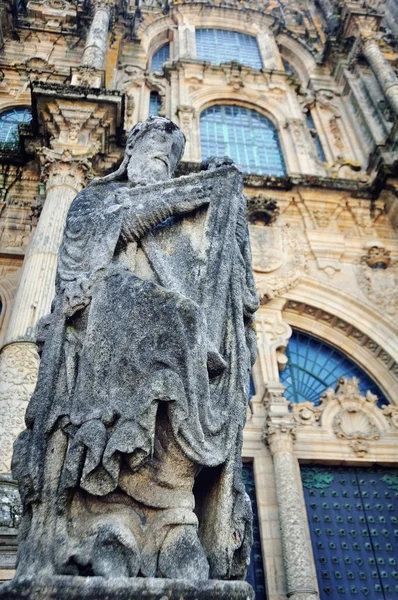 Kathedraal van Santiago de compostela, Galicië — Stockfoto