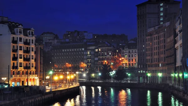 Letecký pohled na bilbao, Španělsko — Stock fotografie