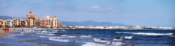 Praia de Valência em Espanha — Fotografia de Stock