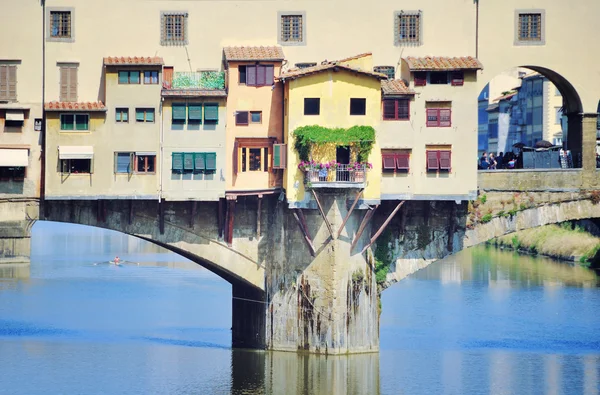 イタリア・フィレンツェのヴェッキオ橋 — ストック写真