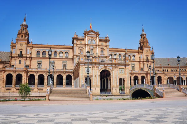 Spanska torget i Sevilla — Stockfoto