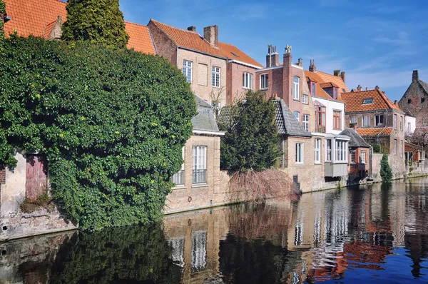 Canais de Bruges — Fotografia de Stock