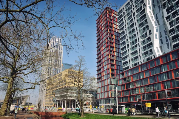 Rotterdam centro città, Paesi Bassi — Foto Stock