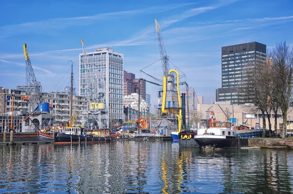 Porto di Rotterdam, Paesi Bassi — Foto Stock