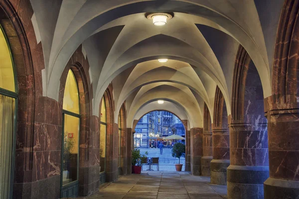 Passage in the old part of Leipzig — Stock Photo, Image