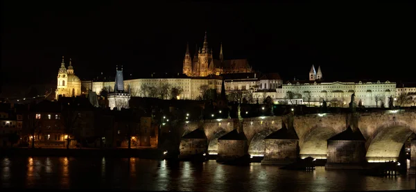 Ponte Carlo a Praga, Repubblica Ceca — Foto Stock