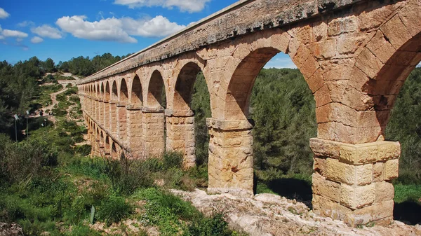 Roma su kemeri pont tarragona diable del — Stok fotoğraf