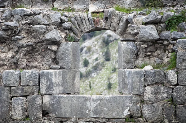 Mura della fortezza di Kotor — Foto Stock