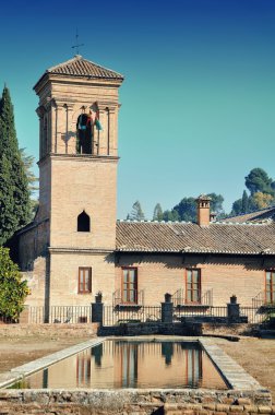 Granada'da alhambra palace iç