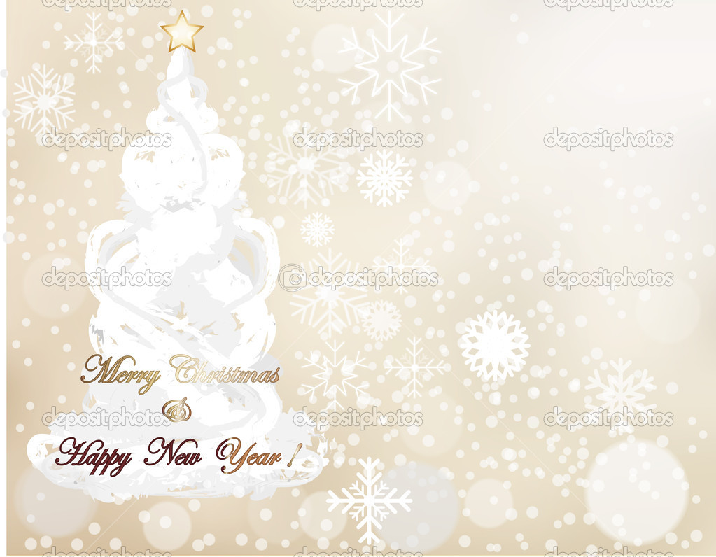 Weihnachtlicher Hintergrund — Stockvektor © miloje #16261943