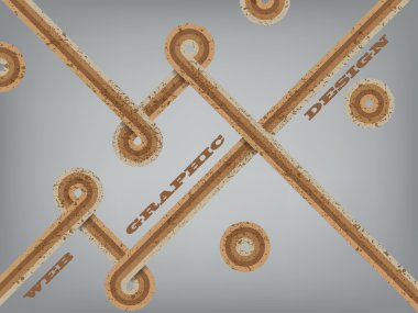 Abstract retro background