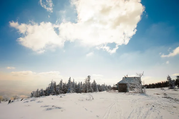 Prachtig winter berglandschap — Stockfoto