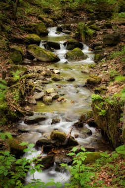 sudety dağlarında güzel art arda sıralı
