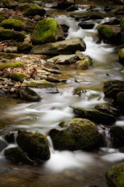 sudety dağlarında güzel art arda sıralı