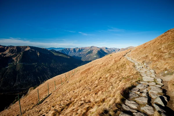 Vackra tatry bergen liggande czerwone wierchy — Stockfoto