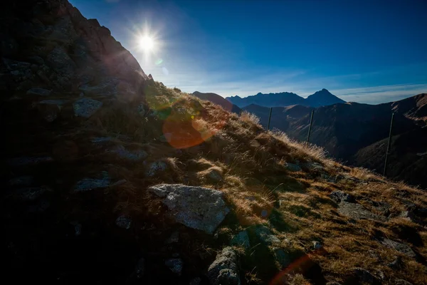 Beau paysage de montagnes Tatry Czerwone Wierchy — Photo