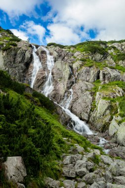 güzel tatry dağlara beş lakes valley manzara