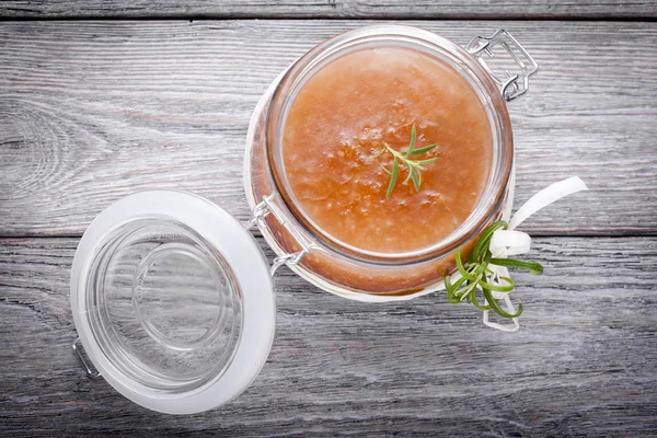 vücut scrub doğal DIY zencefil şeker ve tuz