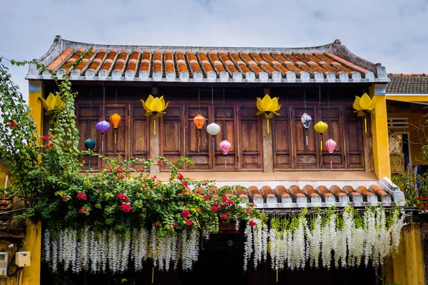 Beautiful Oriental Architecture Vietnam Taken Hoi Old Quarter — 图库照片