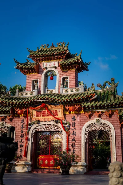 Beautiful Oriental Architecture Vietnam Taken Hoi Old Quarter — Stok fotoğraf