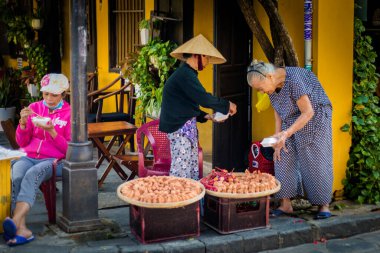 Hoi An, Vietnam - February 2020 :Beautiful landmark of Vietnam world heritage city Hoian
