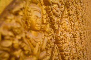 Chau Doc, Vietnam - January 2020 : Architecture of beautiful templeAn Giang, Mekong Delta