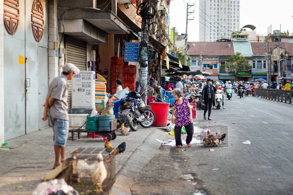 Chi Minh Vietnam January 2020 Beautiful Landmark Saigon — Zdjęcie stockowe