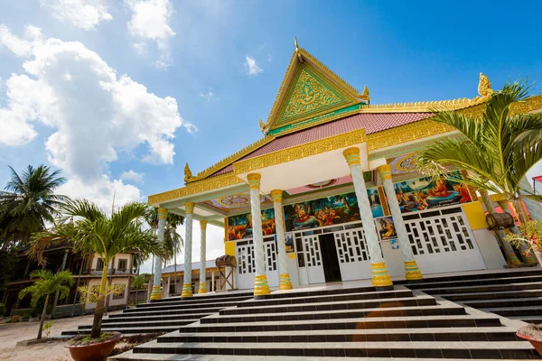 Chau Doc Vietnam Gennaio 2020 Architettura Del Bellissimo Tempioan Giang — Foto Stock