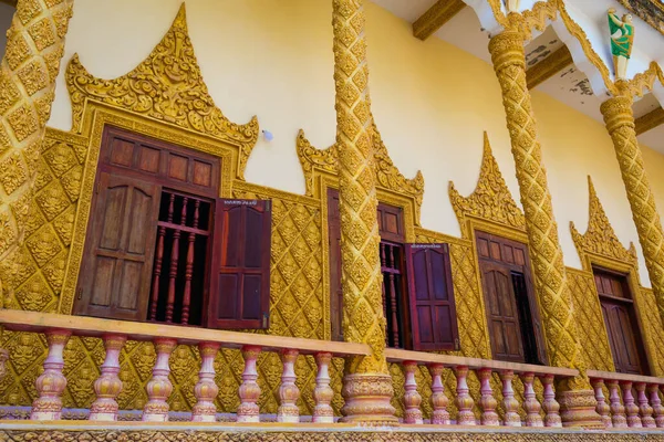 チャウ ベトナム 2020年1月 美しい寺院の建築 Giang Mecong Delta — ストック写真
