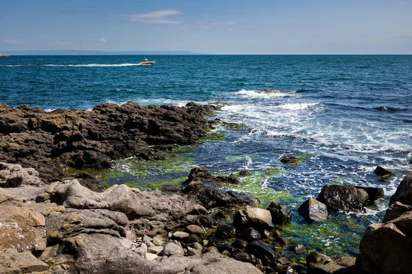 Summer Beautiful Sozopol Town Bulgaria Landscape Blue Sky — Stock Photo, Image