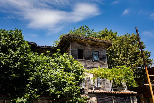 Summer Beautiful Sozopol Town Bulgaria Landscape Blue Sky — Stock Photo, Image