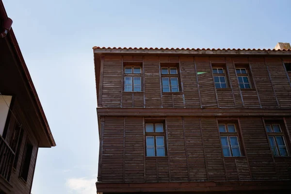 Verano Hermosa Ciudad Sozopol Bulgaria Paisaje Con Cielo Azul — Foto de Stock