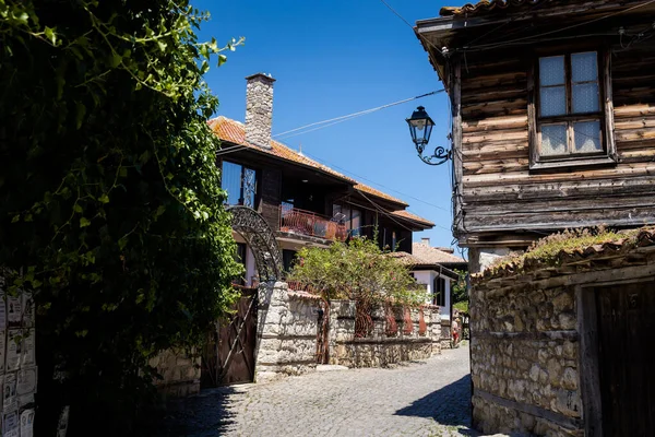 Nesebar Bulgarien Juli 2021 Vackra Bulgariska Landmärke Sommar Den Antika — Stockfoto