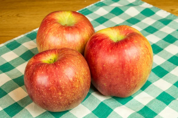 Group of Sekai Ichi apples — Stock Photo, Image