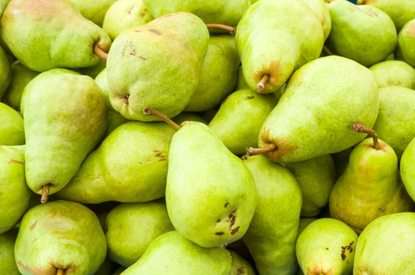 Bartlett pears on display — Stock Photo, Image