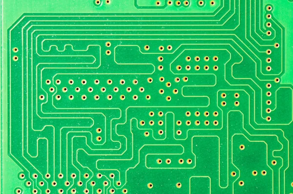 Detail of a printed circuit board — Stock Photo, Image