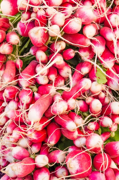 Retek, a kijelzőn a farmer's market — Stock Fotó