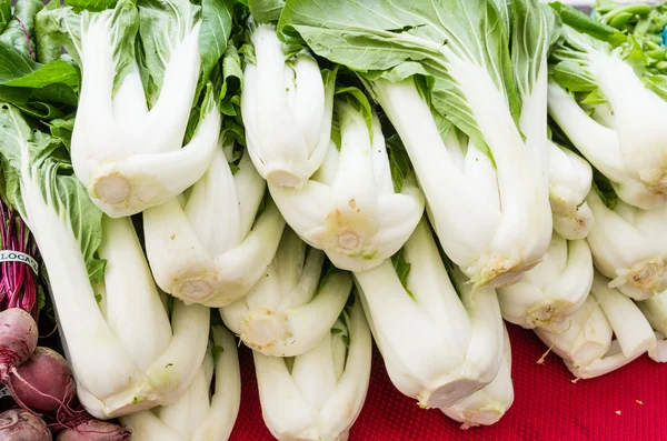 Col Bok Choy fresca en el mercado — Foto de Stock