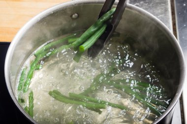 cook tencerede taze fasulye