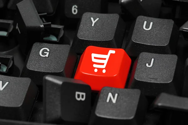 satın almak online simgesi üzerinde kırmızı ve siyah klavye düğme