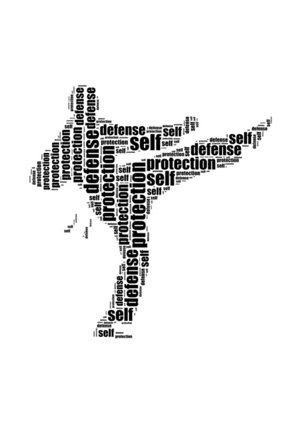 kendini savunma ve koruma metin ve grafik düzenleme co tekme