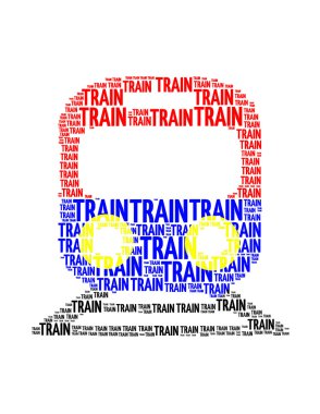 Tren metin kolaj üzerinde izole trainan şeklinde oluşur.