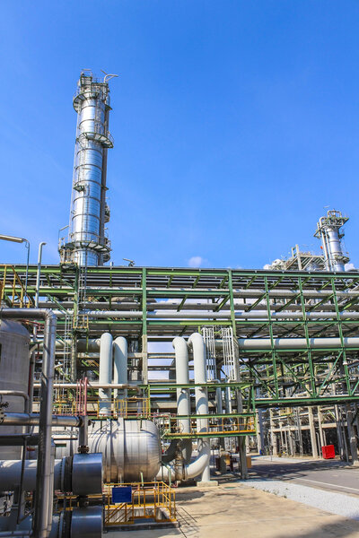 Oil and chemical factory