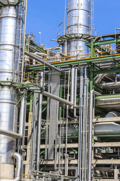 Oil and chemical factory