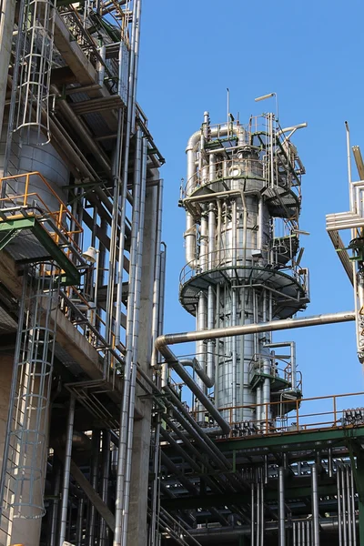 Petrol ve kimya fabrikası yapısı — Stok fotoğraf