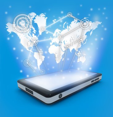 hareket eden telefon ile iletişim teknolojisi