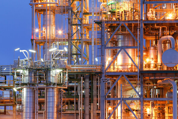 Структура химического завода
