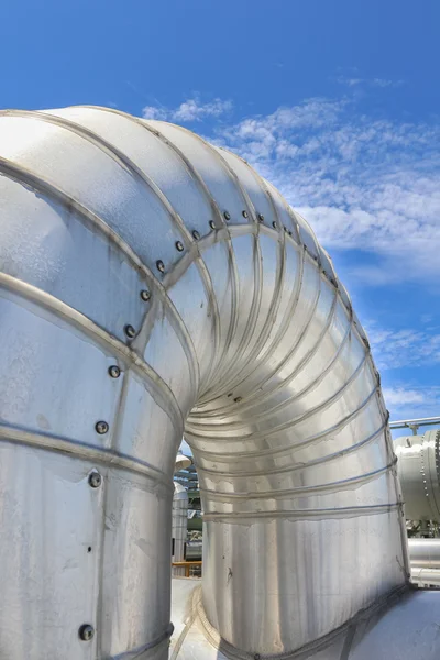 Steell pipe line — Stock Photo, Image