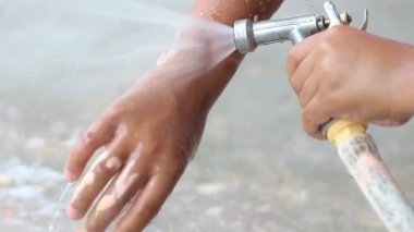 Çocuklar el Temizleme
